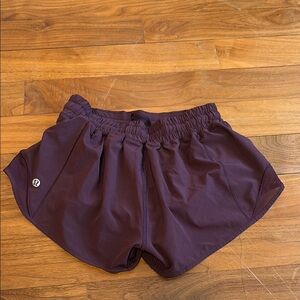 Lululemon Purple Athletic Shorts Lightweight Performance